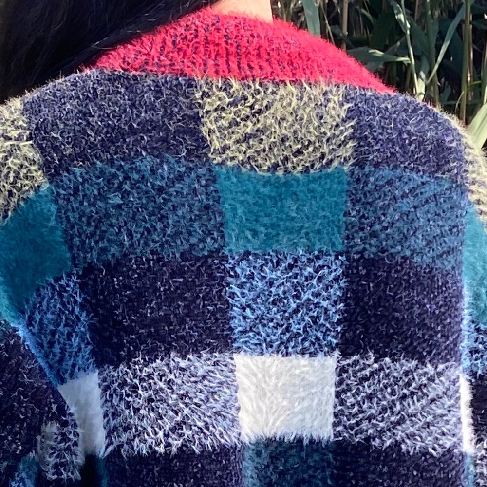 Design Lab L&T Colorful Heavyweight Fuzzy Sweater - image 6